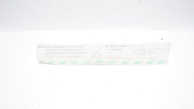 BD 382644 Insyte Autoguard BC Winged Shielded IV Cath.18GAx1.16inch 95ml/min (x)